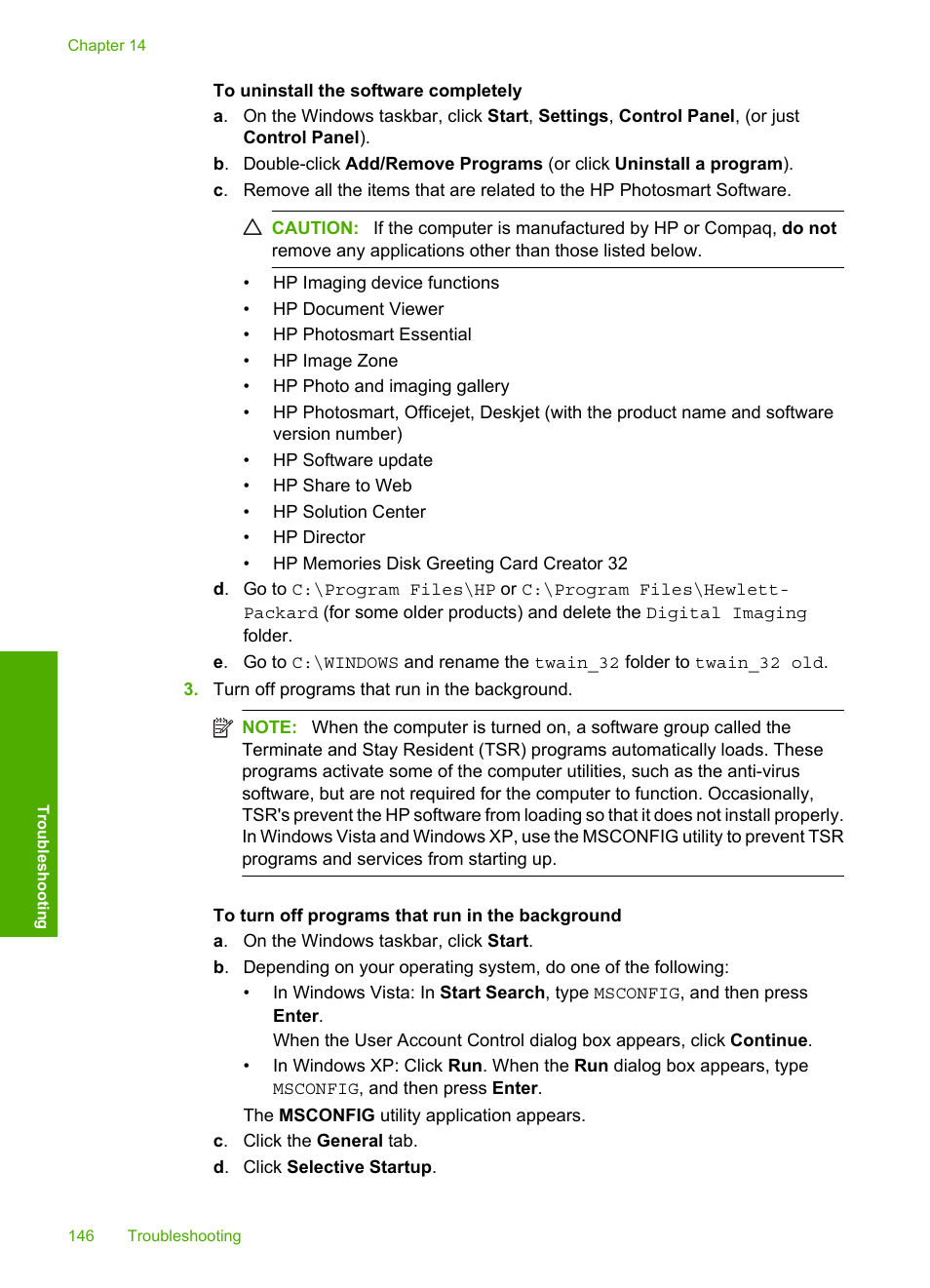 HP Photosmart C6340 All-in-One Printer User Manual | Page 149 / 331