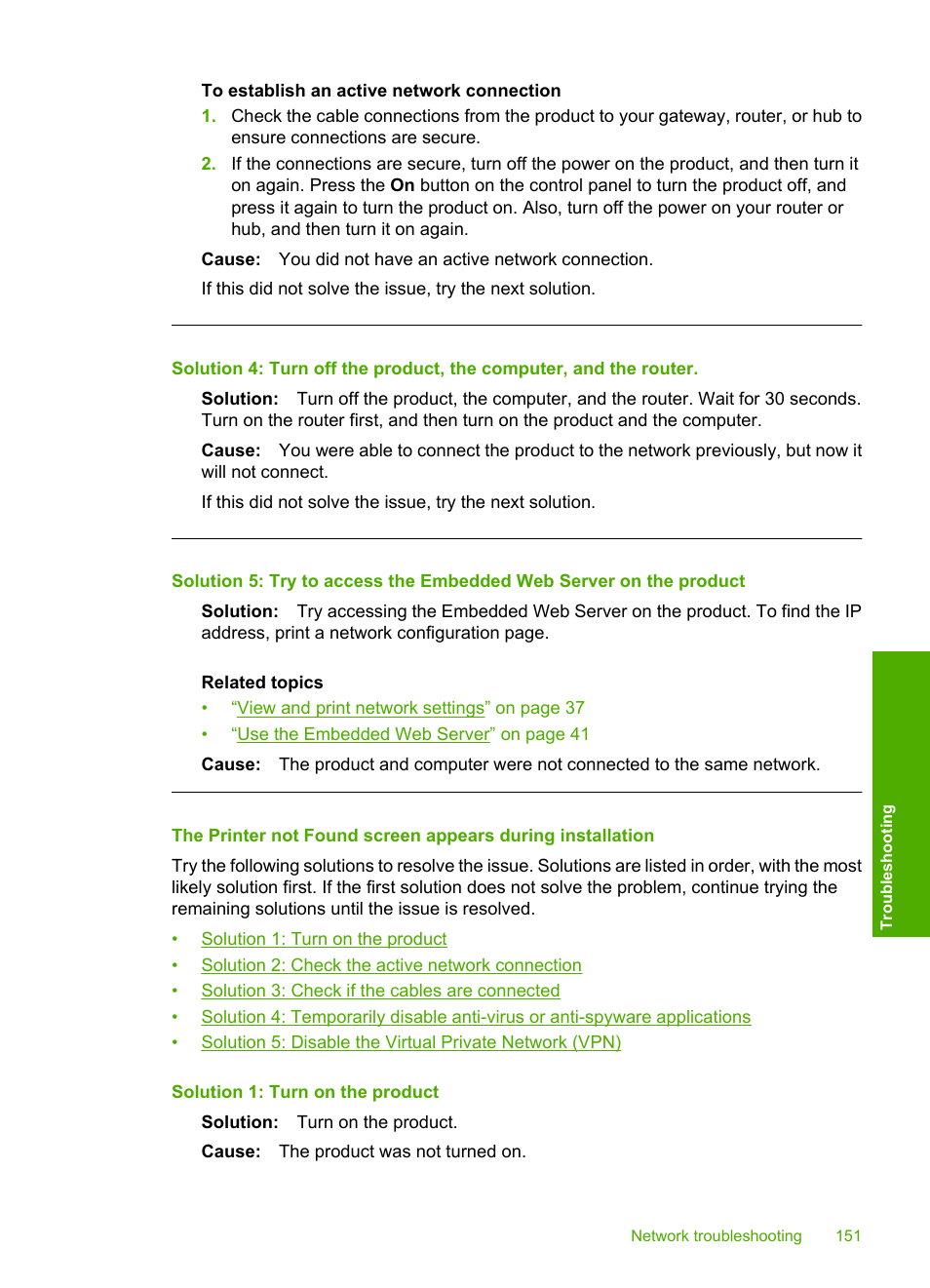 HP Photosmart C6340 All-in-One Printer User Manual | Page 154 / 331