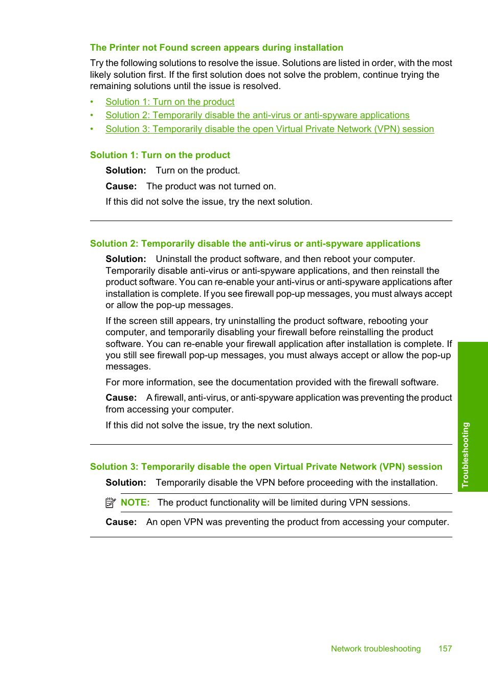 HP Photosmart C6340 All-in-One Printer User Manual | Page 160 / 331
