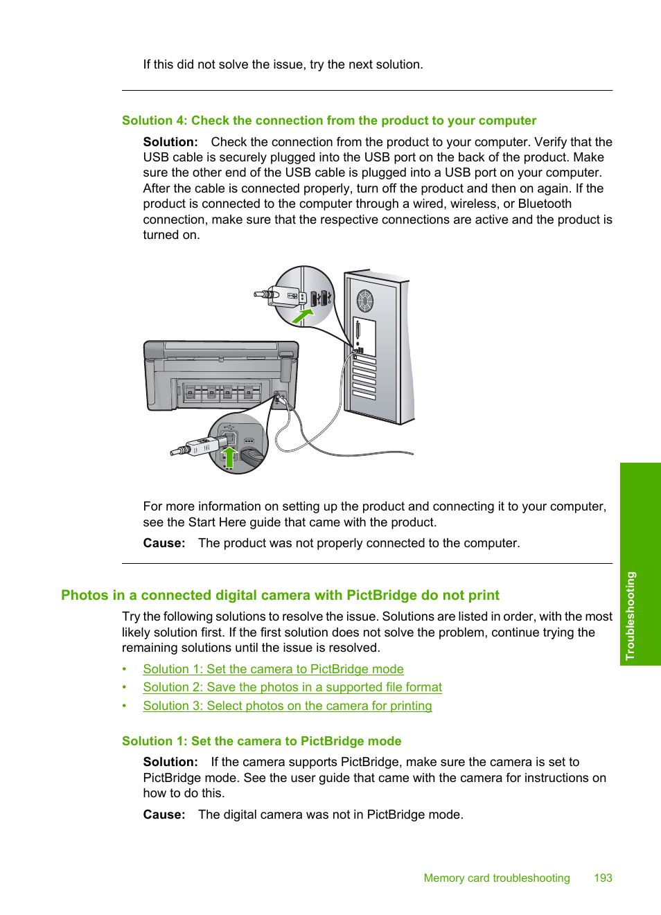 HP Photosmart C6340 All-in-One Printer User Manual | Page 196 / 331