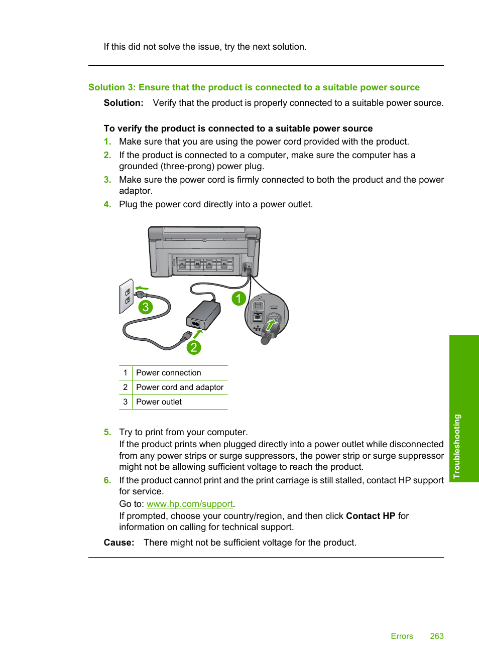 HP Photosmart C6340 All-in-One Printer User Manual | Page 266 / 331