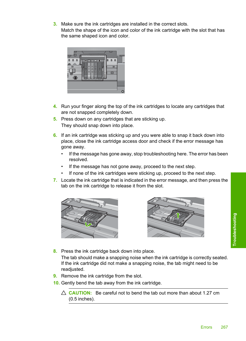 HP Photosmart C6340 All-in-One Printer User Manual | Page 270 / 331