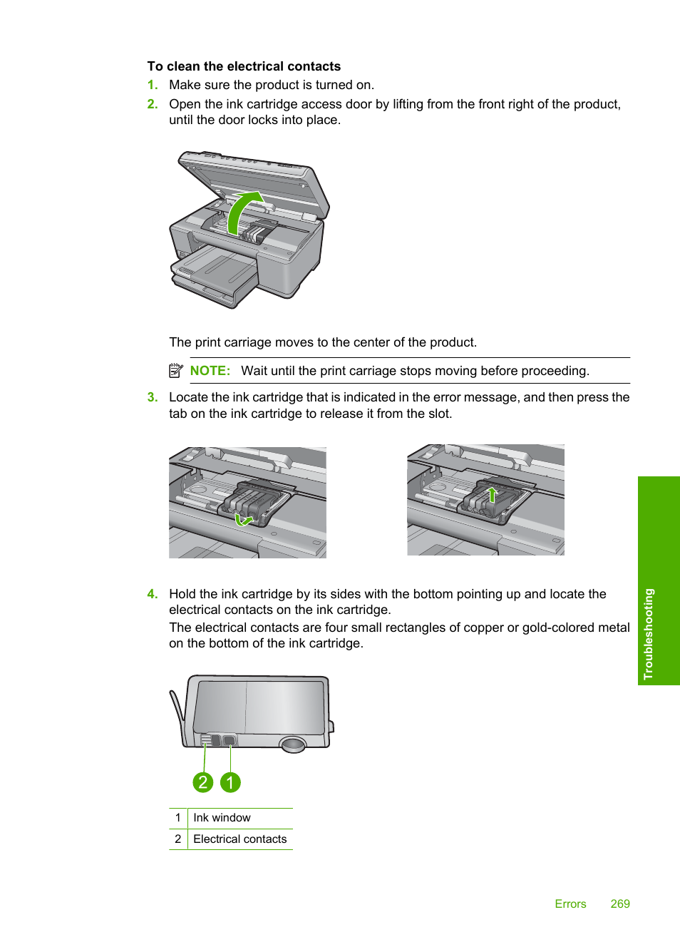 HP Photosmart C6340 All-in-One Printer User Manual | Page 272 / 331
