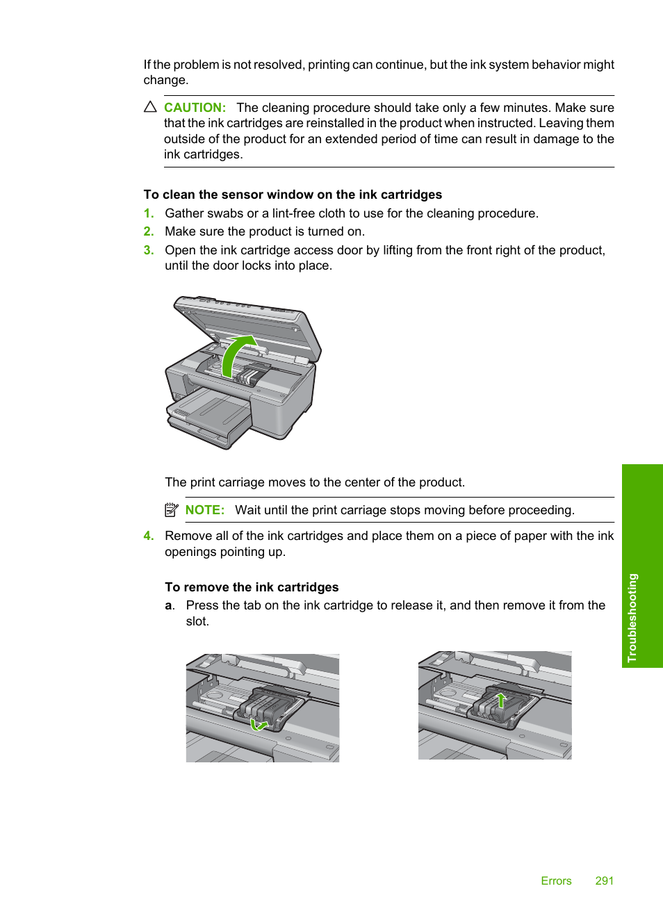 HP Photosmart C6340 All-in-One Printer User Manual | Page 294 / 331