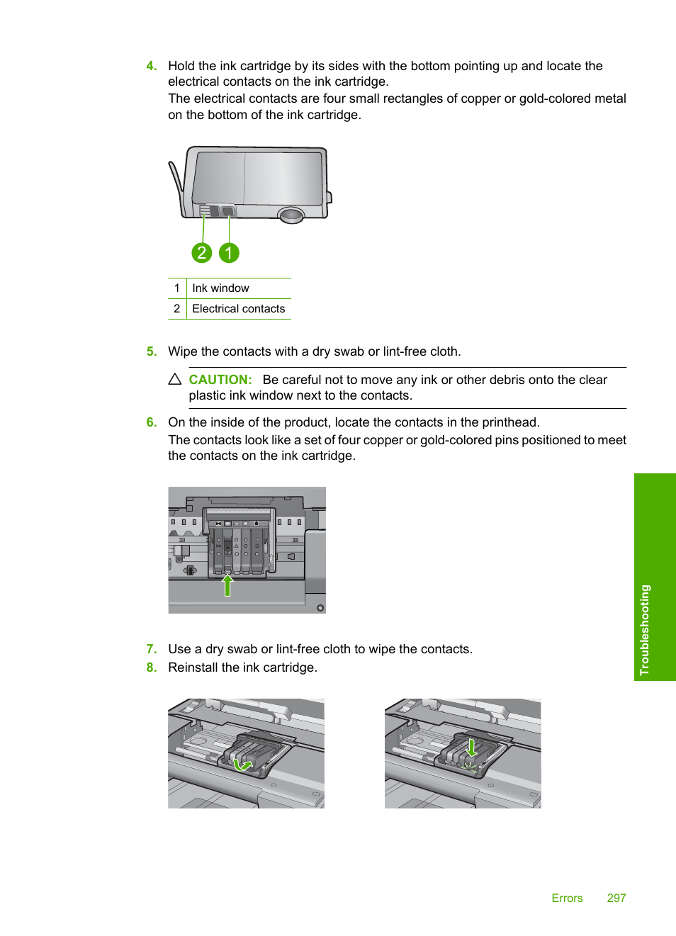 HP Photosmart C6340 All-in-One Printer User Manual | Page 300 / 331