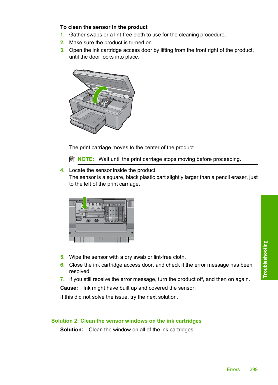 HP Photosmart C6340 All-in-One Printer User Manual | Page 302 / 331