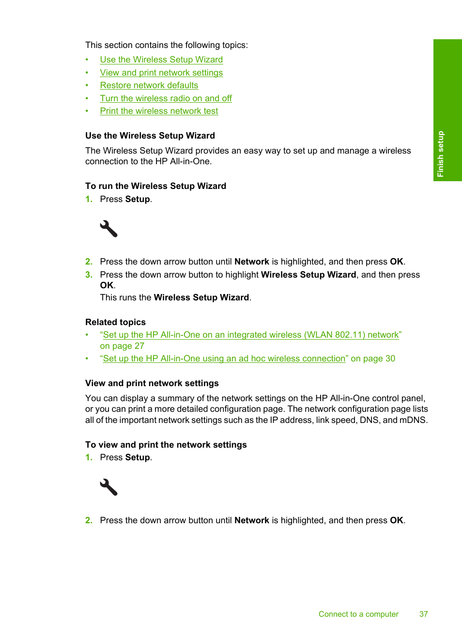 HP Photosmart C6340 All-in-One Printer User Manual | Page 40 / 331