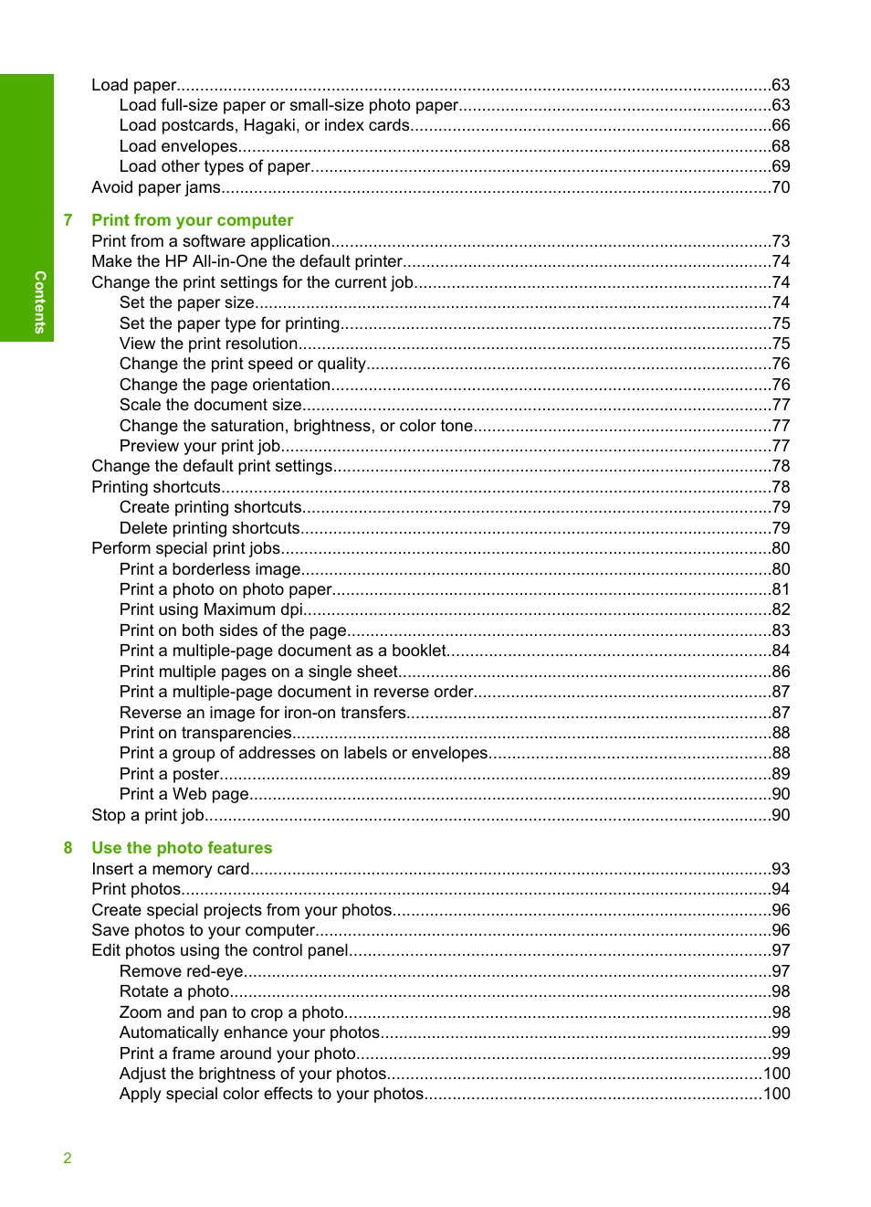 HP Photosmart C6340 All-in-One Printer User Manual | Page 5 / 331
