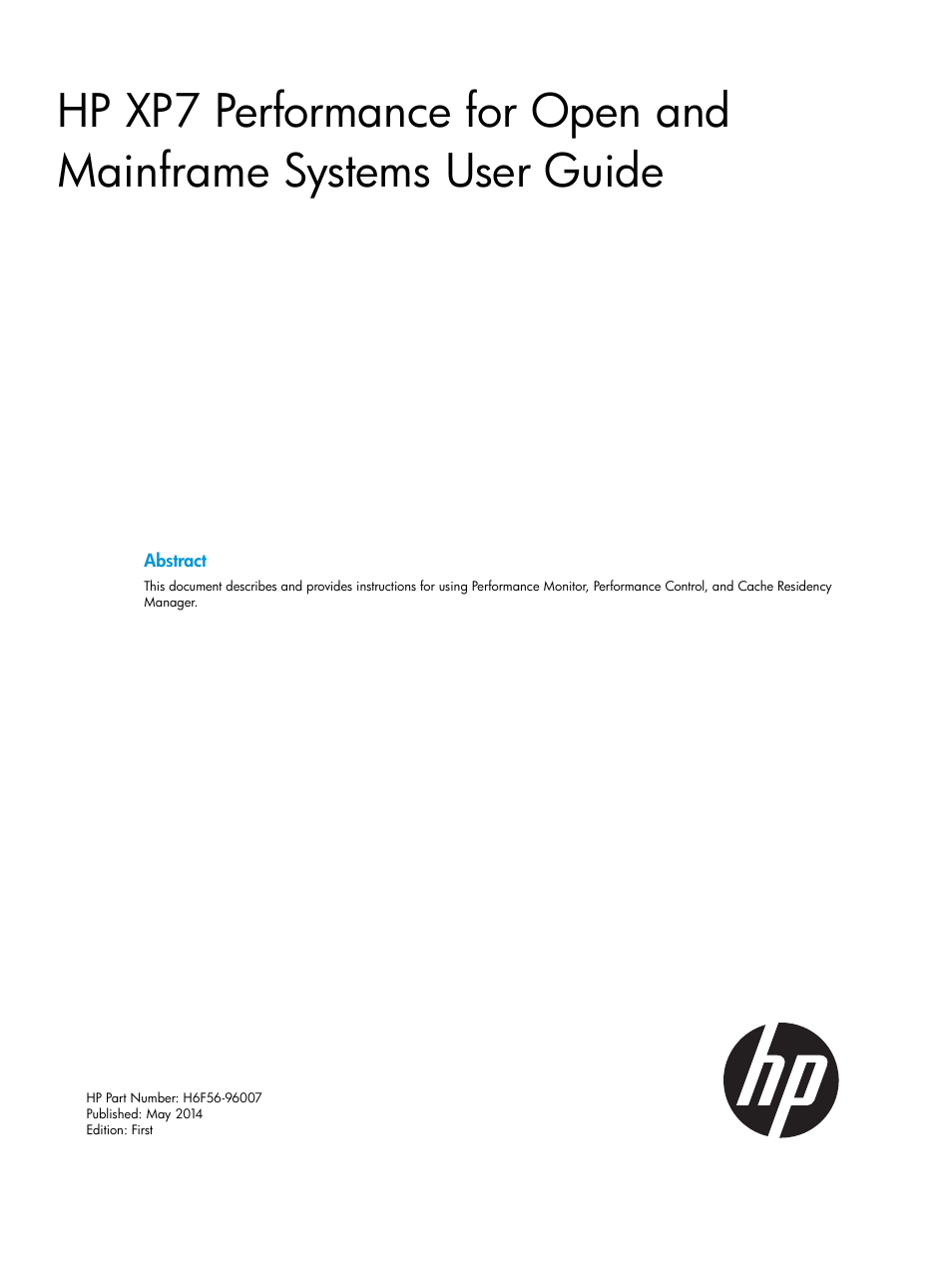 HP XP7 Storage User Manual | 227 pages