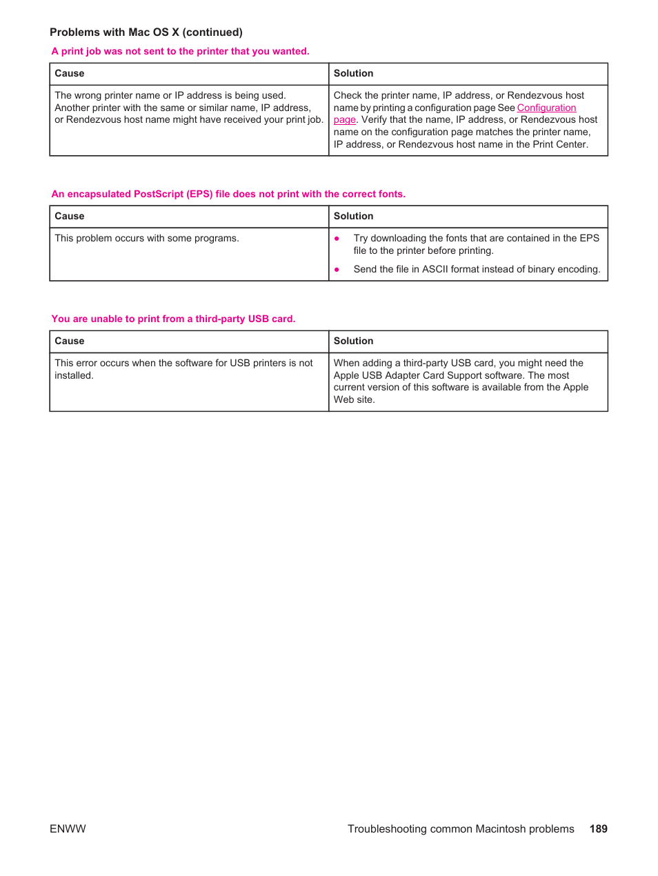 HP LaserJet 4250 User Manual | Page 201 / 304