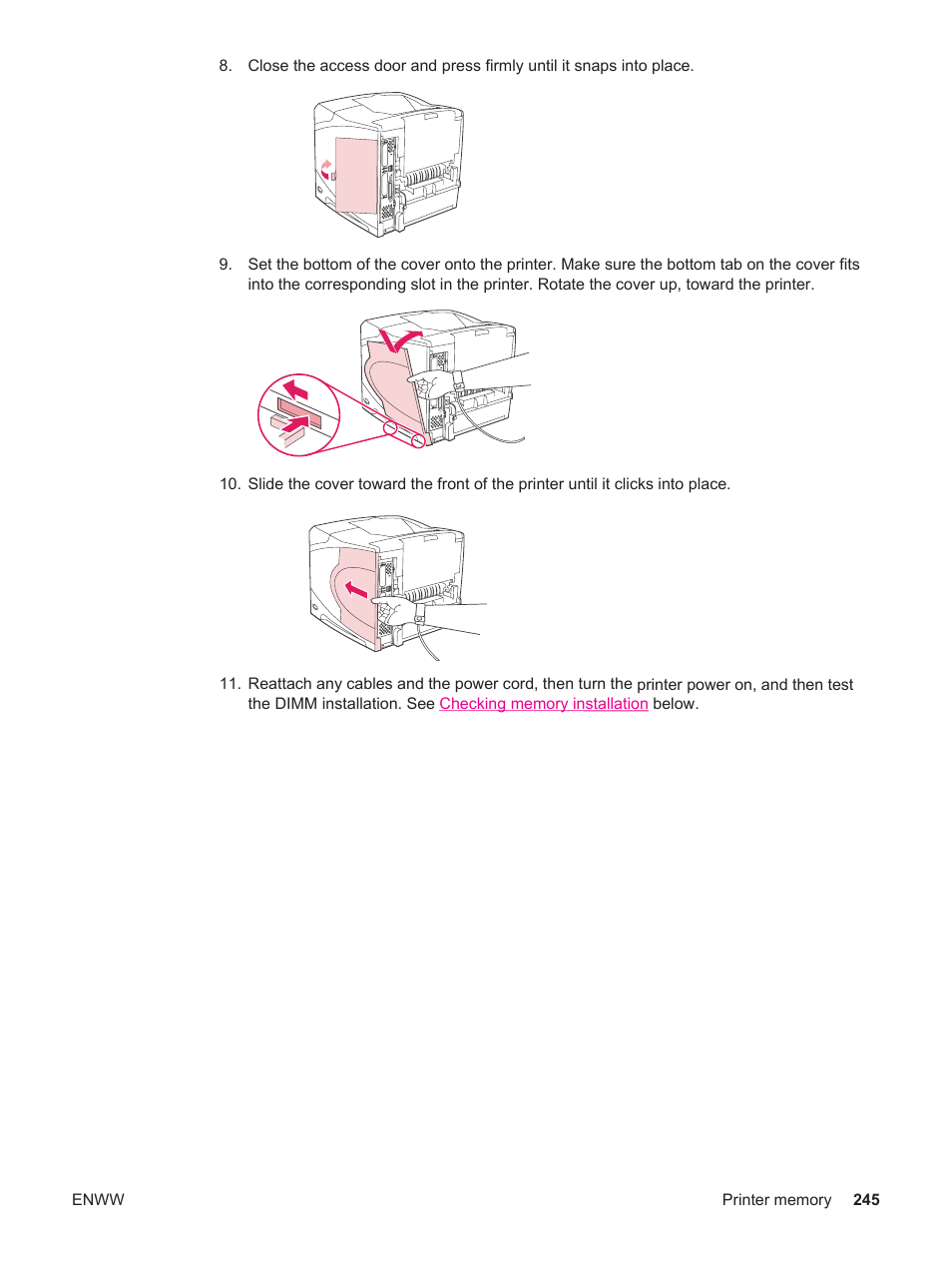 HP LaserJet 4250 User Manual | Page 257 / 304