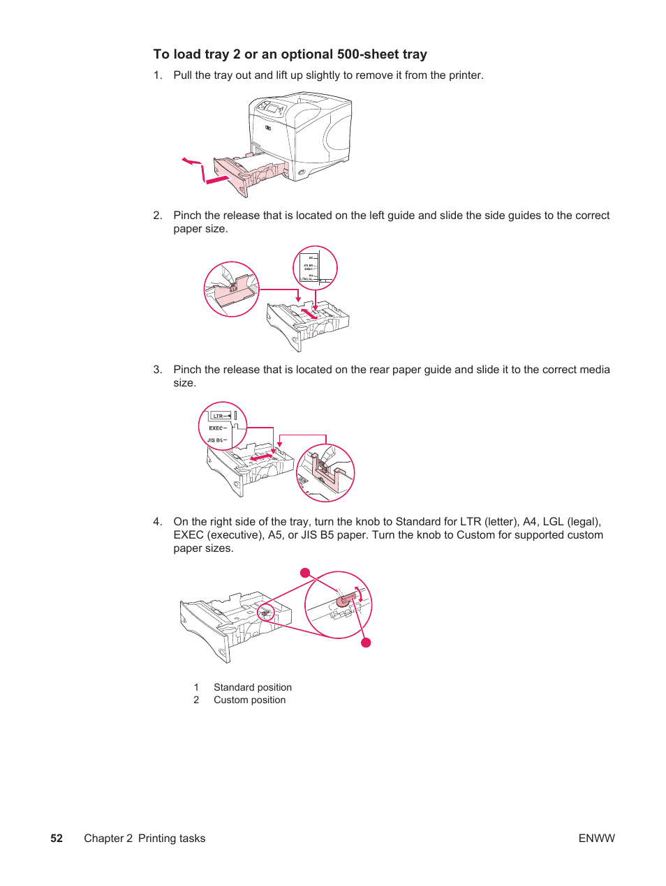 HP LaserJet 4250 User Manual | Page 64 / 304