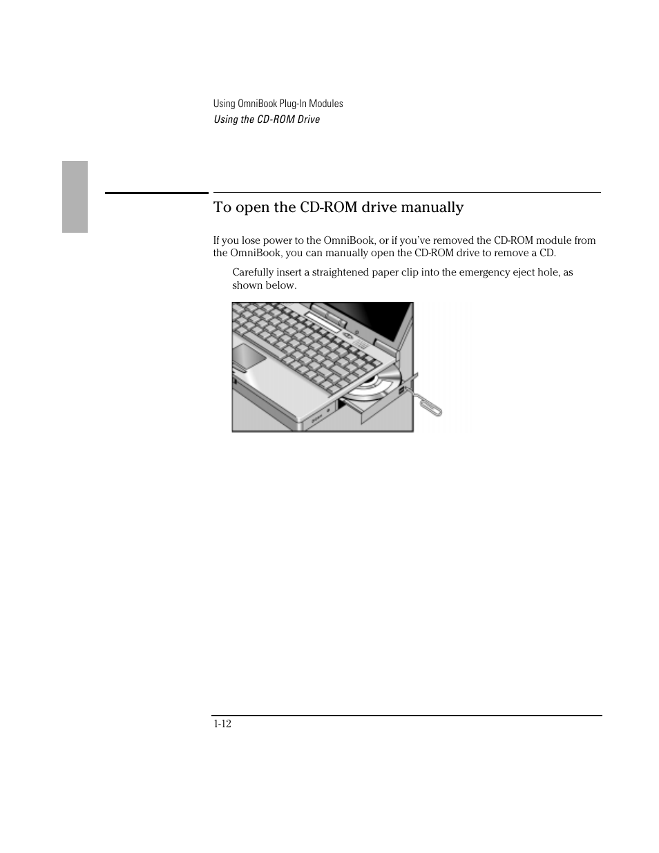 HP OmniBook 3100 Notebook PC User Manual | Page 12 / 33