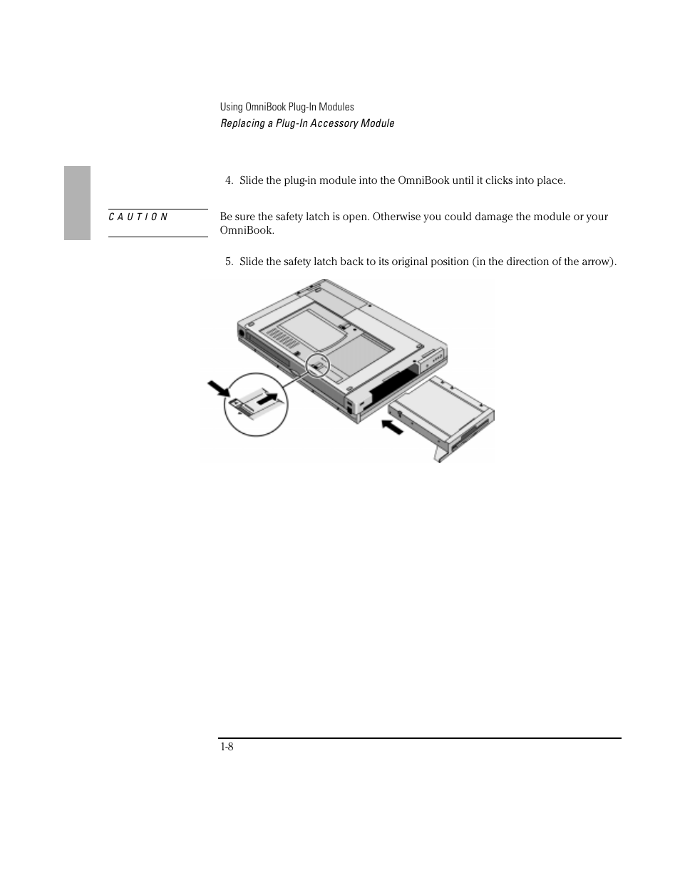 HP OmniBook 3100 Notebook PC User Manual | Page 8 / 33
