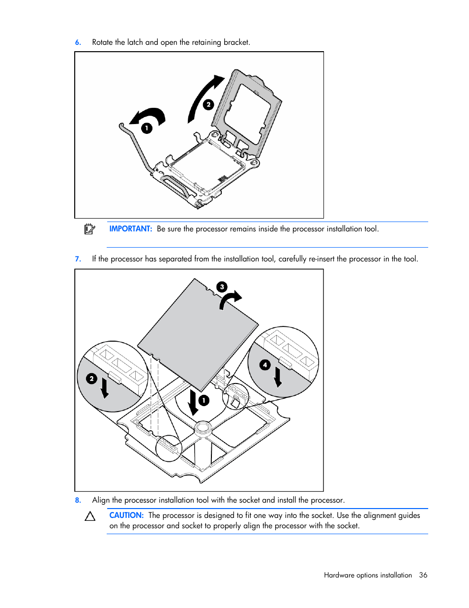 HP ProLiant DL585 G2 Server User Manual | Page 36 / 104