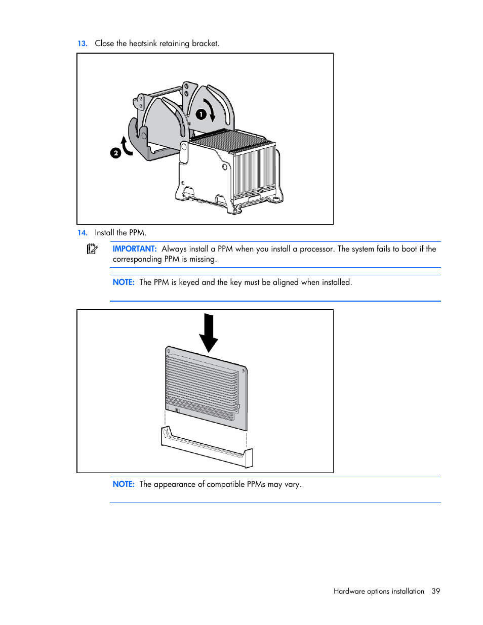 HP ProLiant DL585 G2 Server User Manual | Page 39 / 104