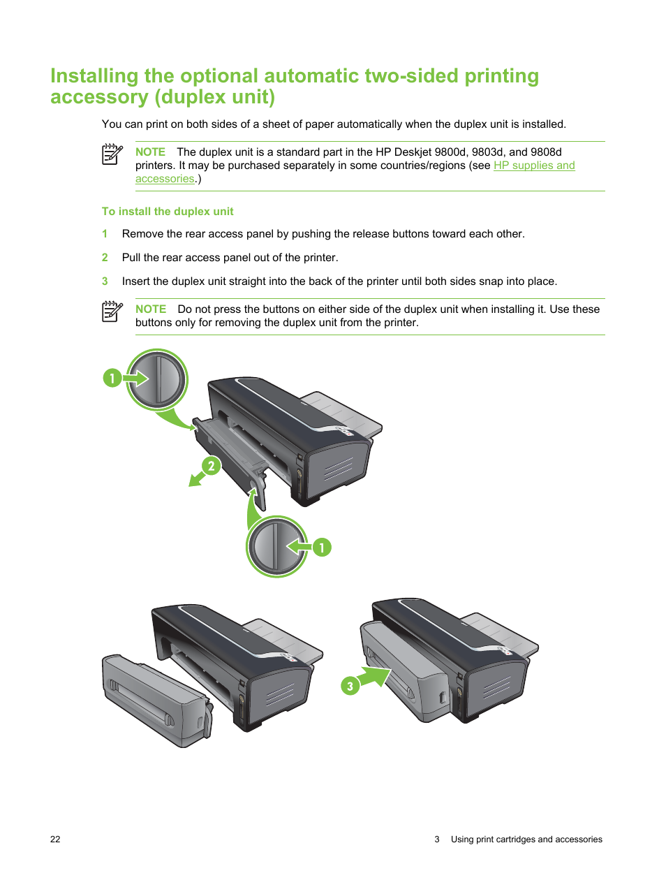 HP Deskjet 9800 Printer series User Manual | Page 32 / 172