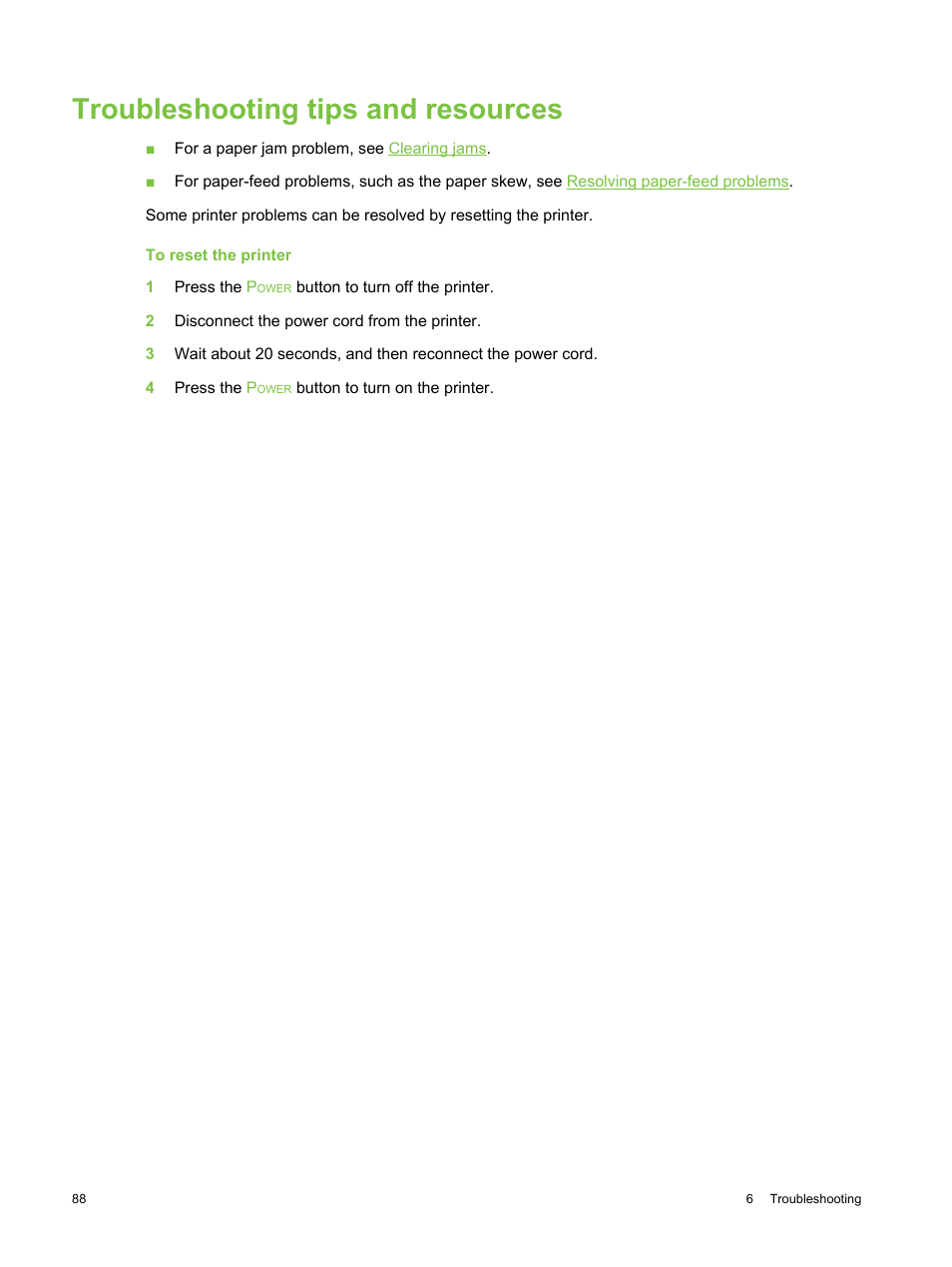 Troubleshooting tips and resources | HP Deskjet 9800 Printer series User Manual | Page 98 / 172