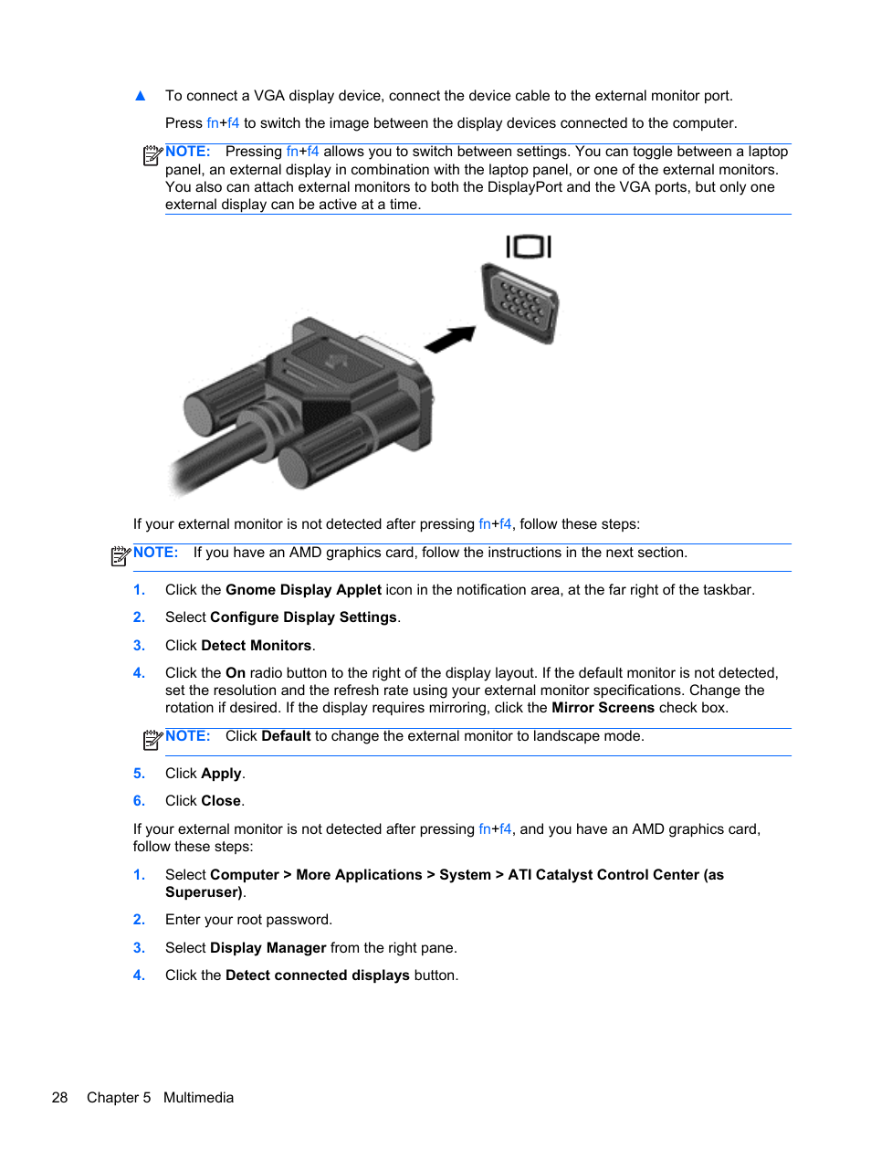 HP ProBook 445 G1 Notebook PC User Manual | Page 38 / 98