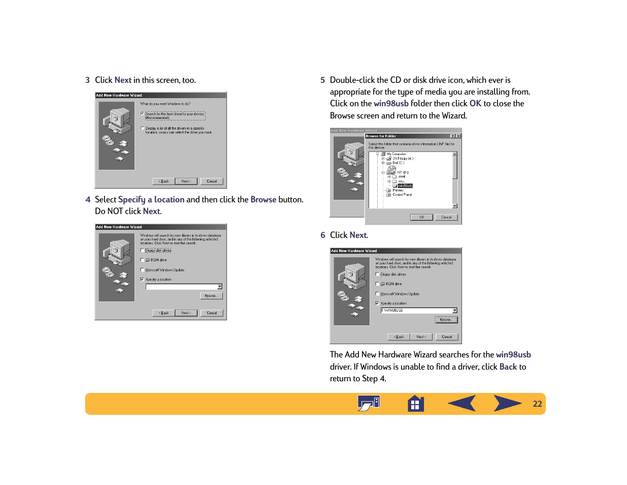 HP Deskjet 842c Printer User Manual | Page 22 / 74