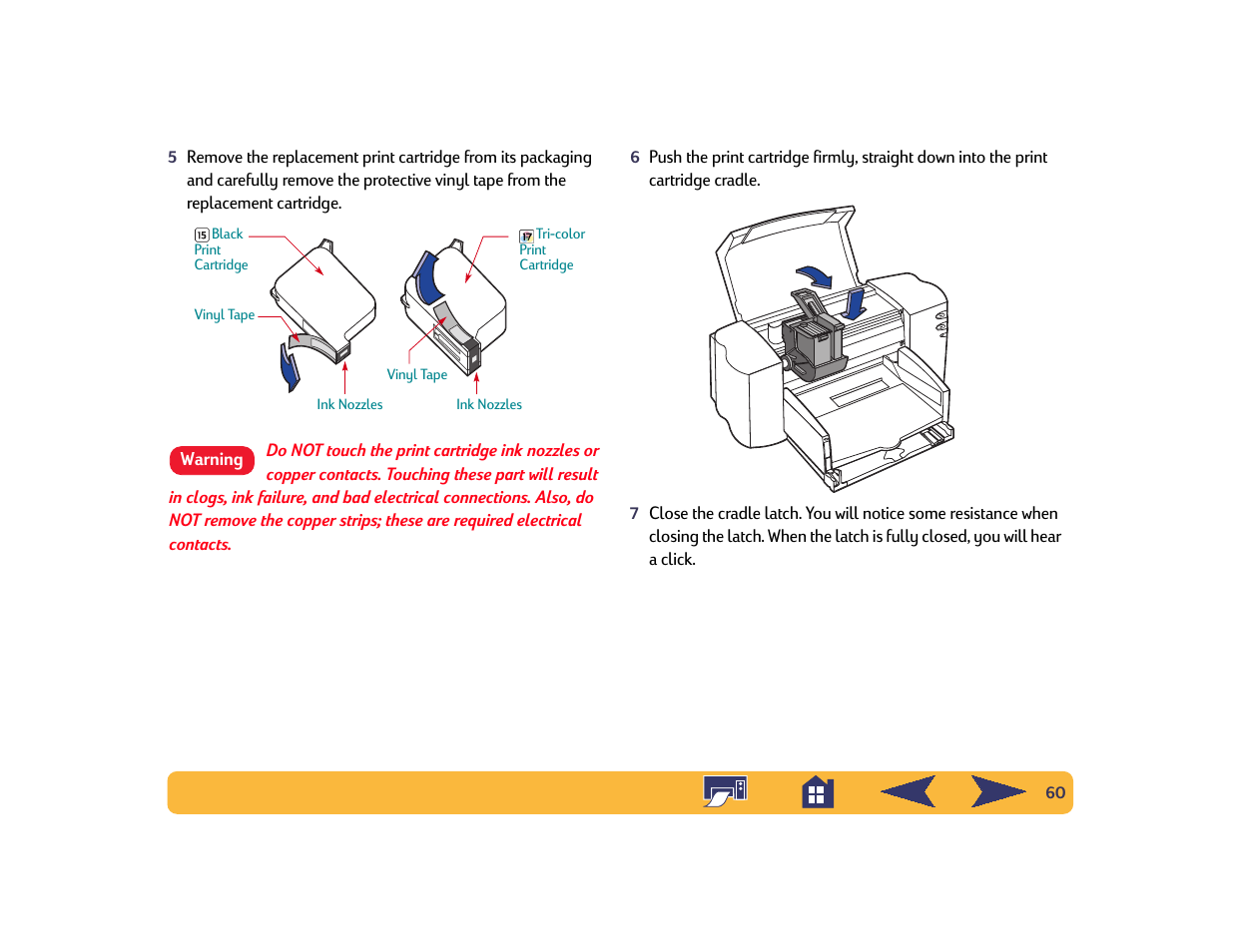 HP Deskjet 842c Printer User Manual | Page 60 / 74