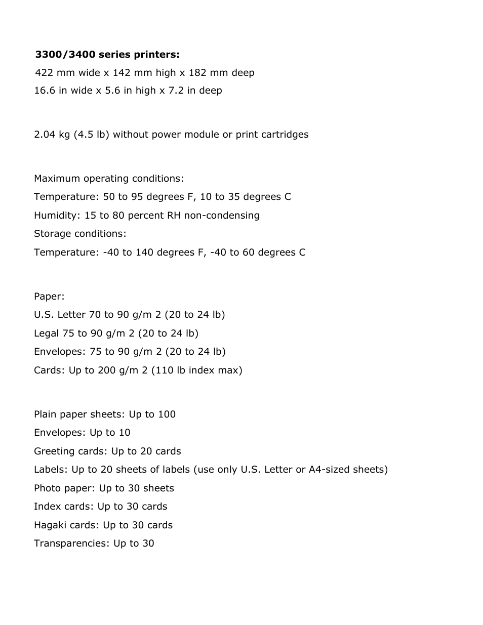 HP Deskjet 3420 Color Inkjet Printer User Manual | Page 65 / 79