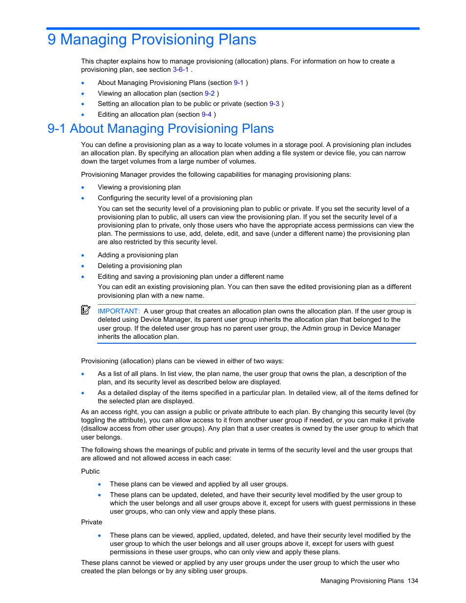 9 managing provisioning plans, 1 about managing provisioning plans, Viewing the data path for each path name | Figure 8-7 show data path dialog box (device file) | HP StorageWorks XP48 Disk Array User Manual | Page 134 / 203