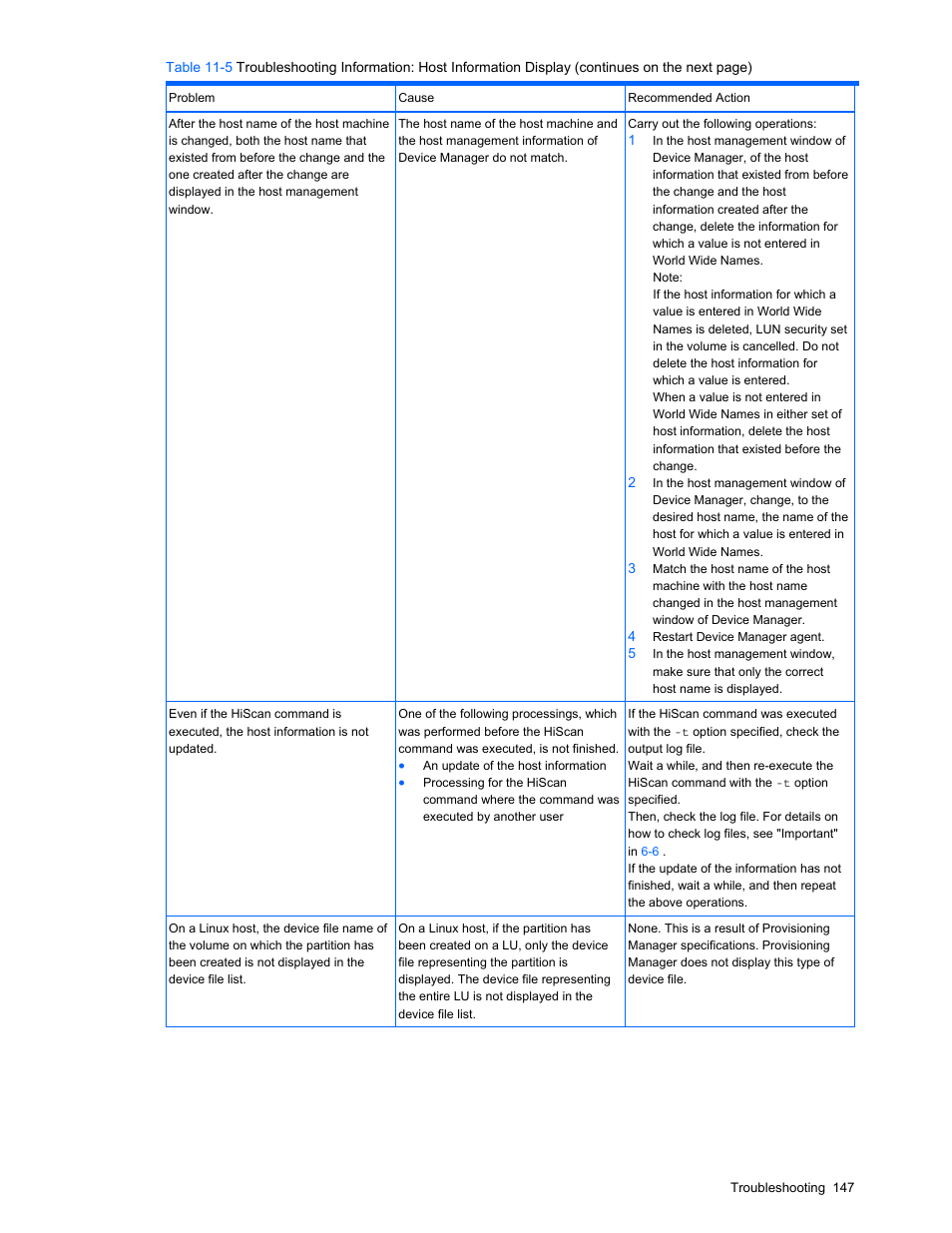 HP StorageWorks XP48 Disk Array User Manual | Page 147 / 203