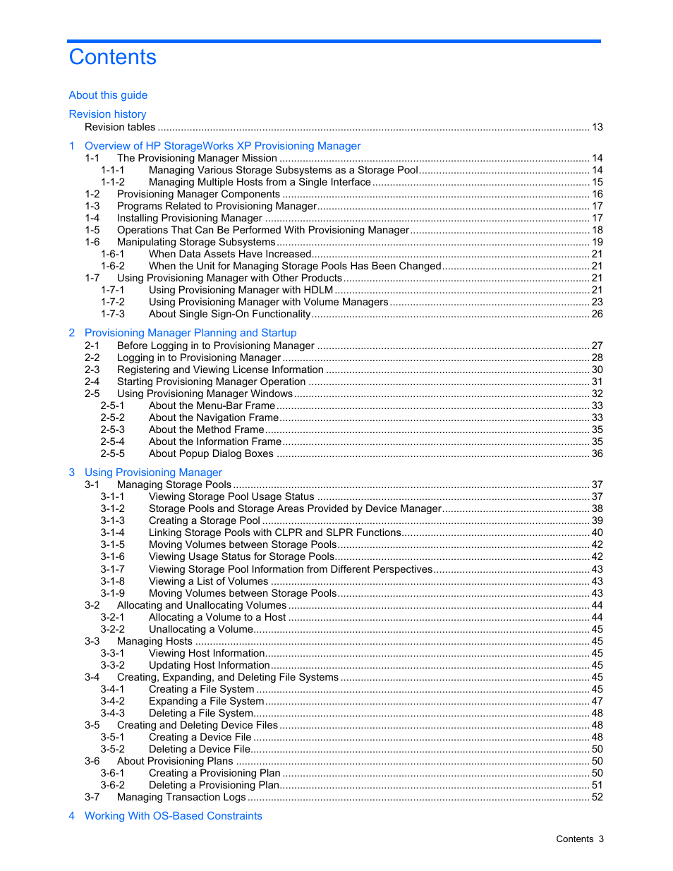 HP StorageWorks XP48 Disk Array User Manual | Page 3 / 203