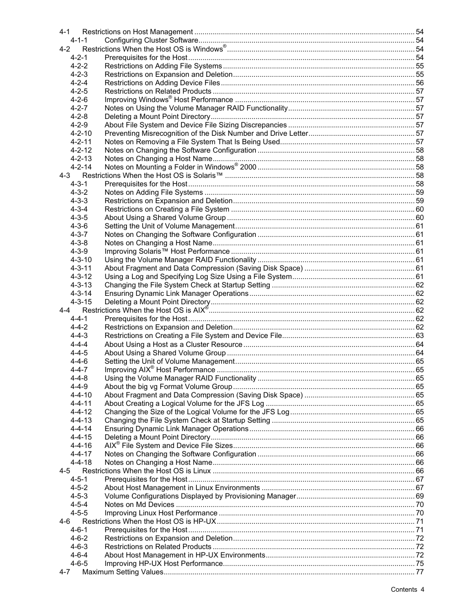 HP StorageWorks XP48 Disk Array User Manual | Page 4 / 203