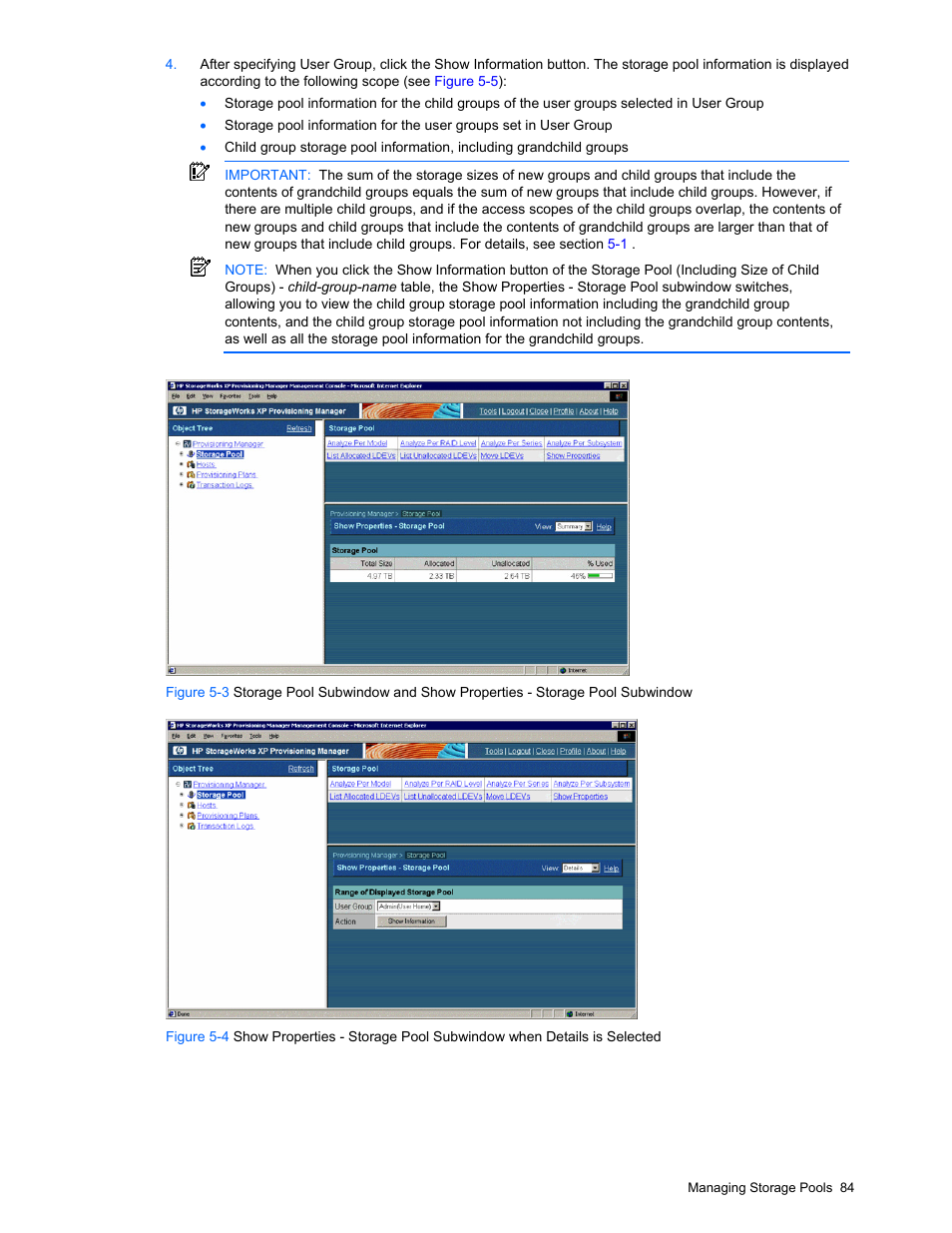 Figure 5-3, Figure 5-4 | HP StorageWorks XP48 Disk Array User Manual | Page 84 / 203