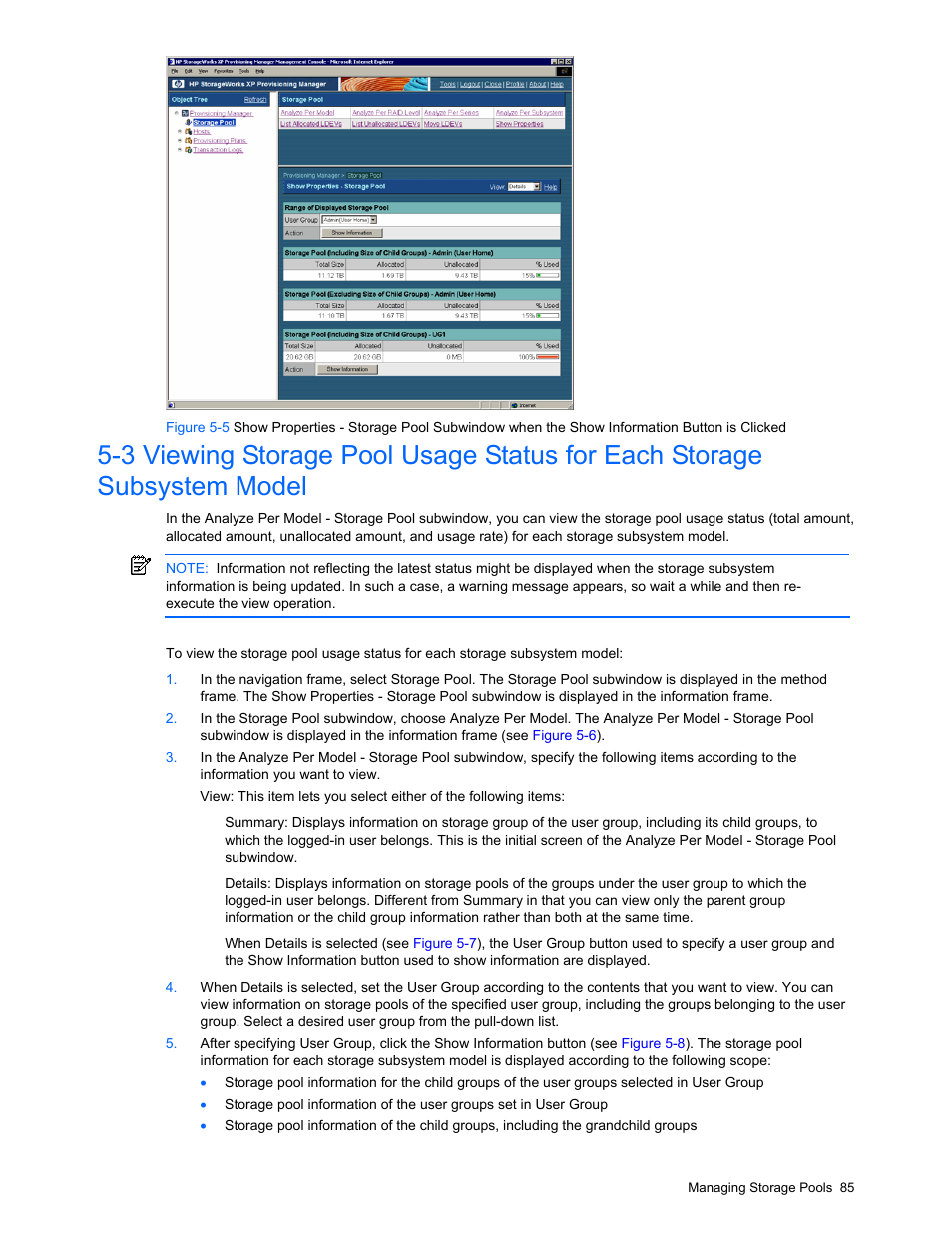 Ection, Pe (see, Figure 5-5 | HP StorageWorks XP48 Disk Array User Manual | Page 85 / 203