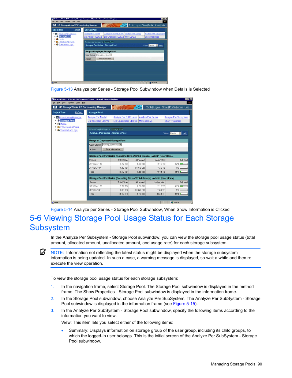 Figure 5-13, The user grou, Figure 5-14 | HP StorageWorks XP48 Disk Array User Manual | Page 90 / 203