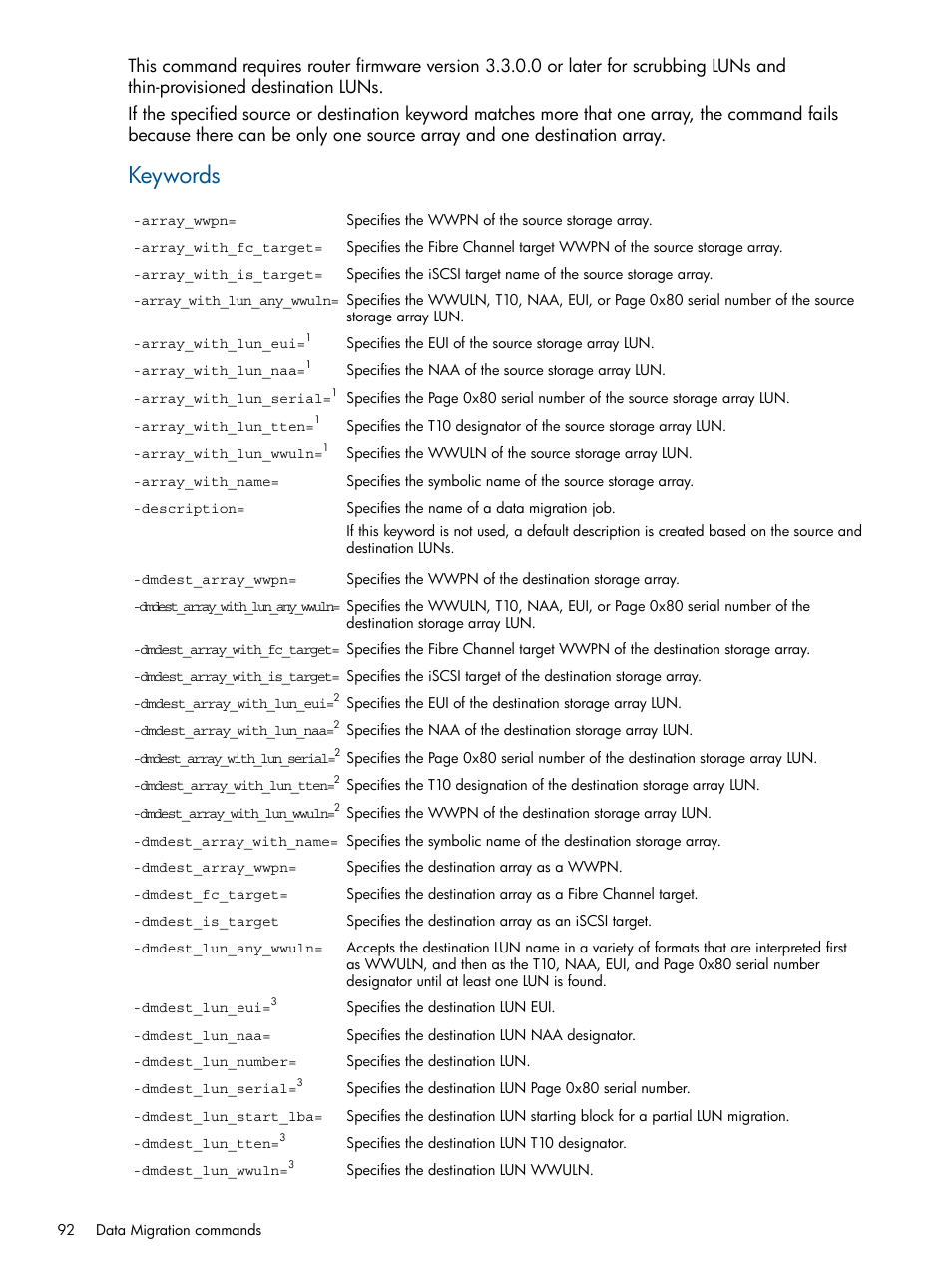 Keywords | HP MPX200 Multifunction Router User Manual | Page 92 / 120