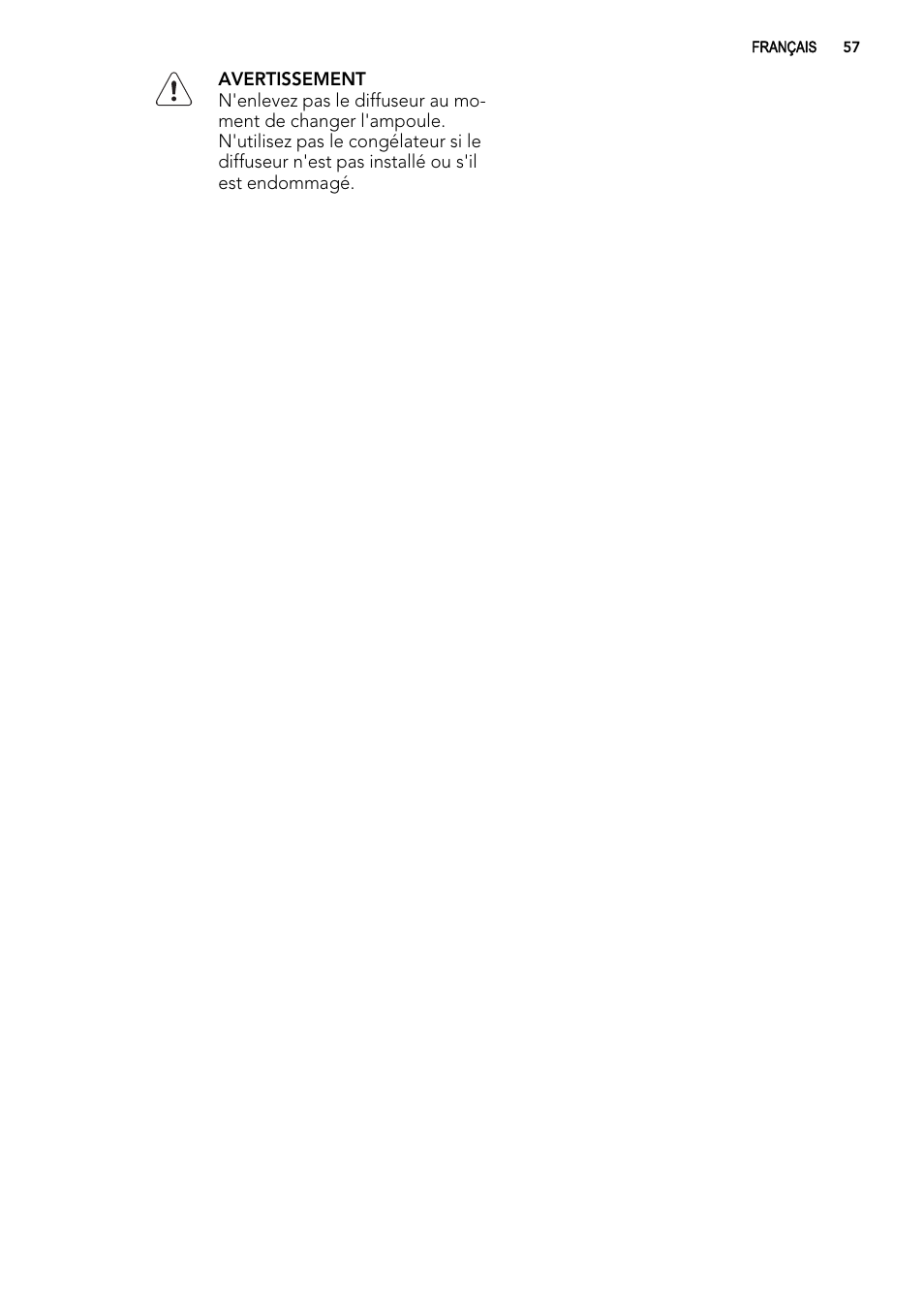 AEG A62300HLW0 User Manual | Page 57 / 84