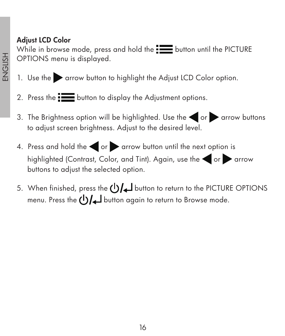 HP df300 Digital Picture Frame User Manual | Page 16 / 58