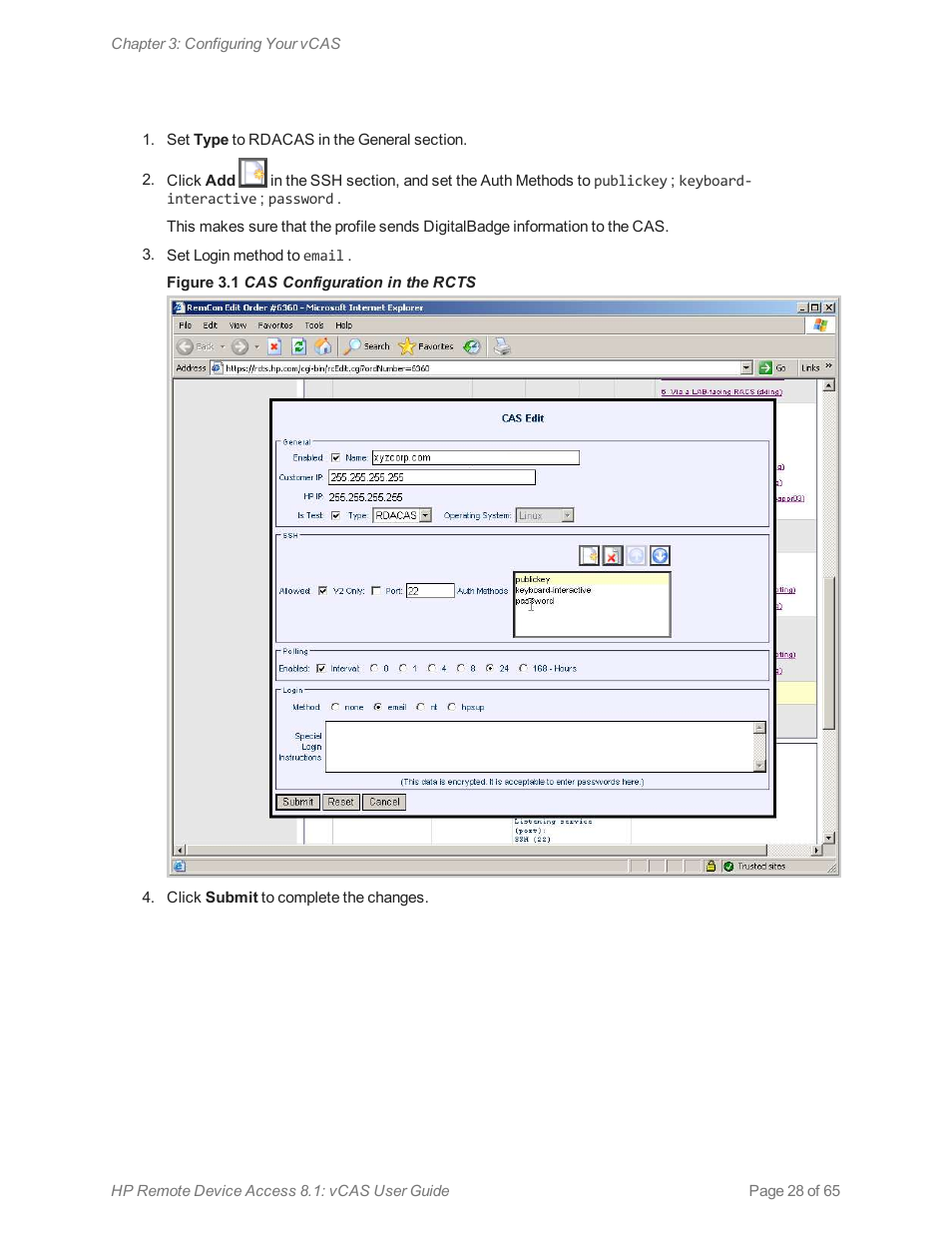 HP Remote Device Access Software User Manual | Page 28 / 65