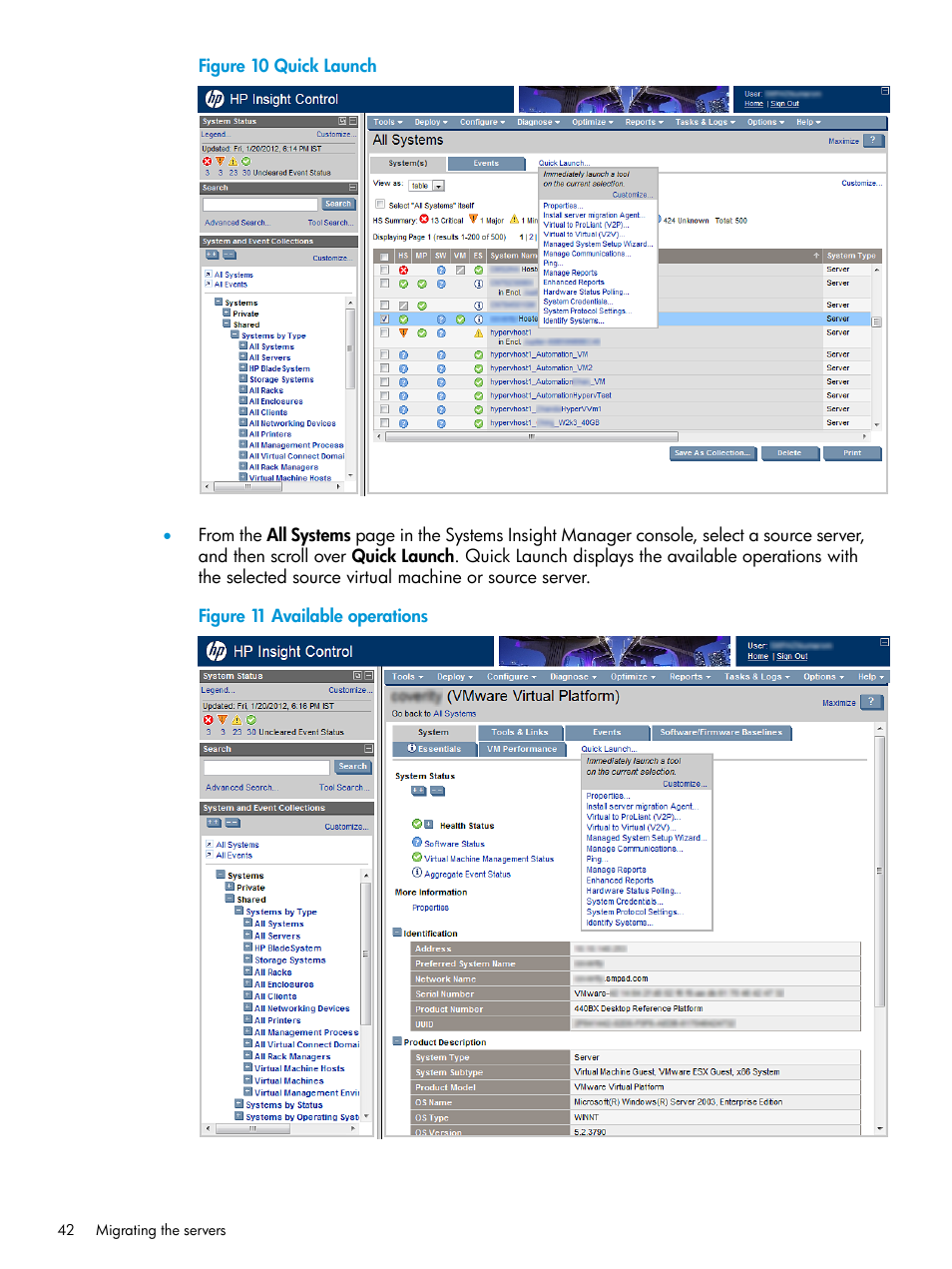HP Insight Control Software for Linux User Manual | Page 42 / 87