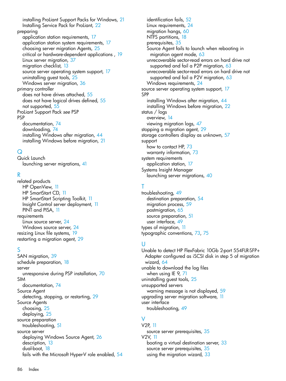 HP Insight Control Software for Linux User Manual | Page 86 / 87