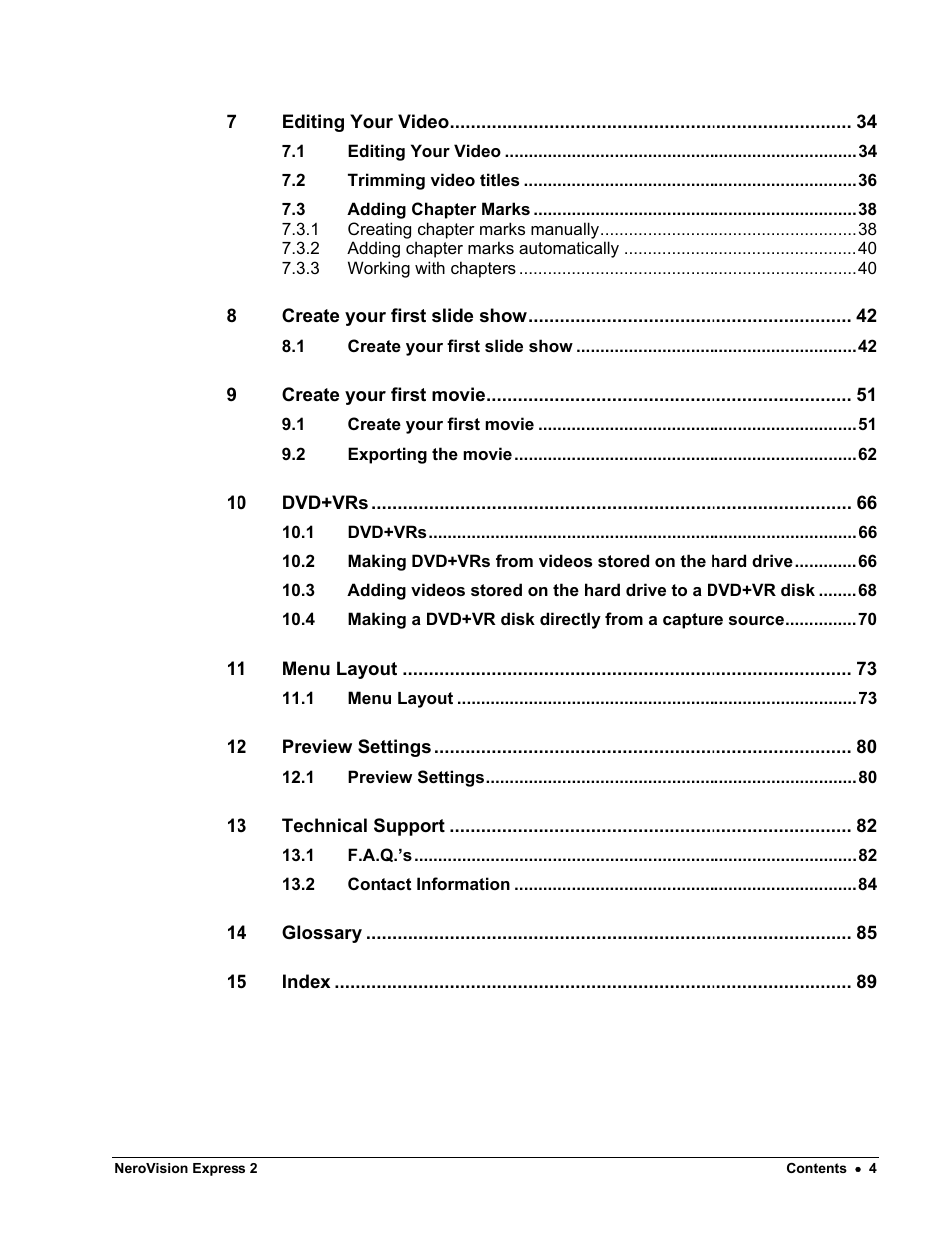 HP CD52 External CD-Writer Series User Manual | Page 4 / 89