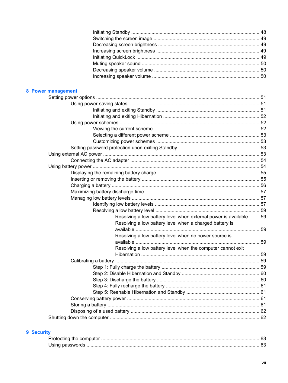 HP Compaq Mini 311c-1140EI PC User Manual | Page 7 / 89