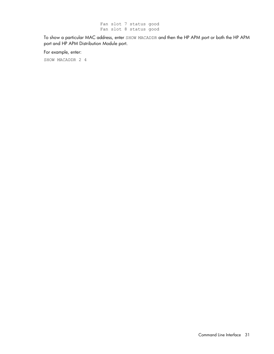 HP ProLiant SL2500 Scalable System User Manual | Page 31 / 117