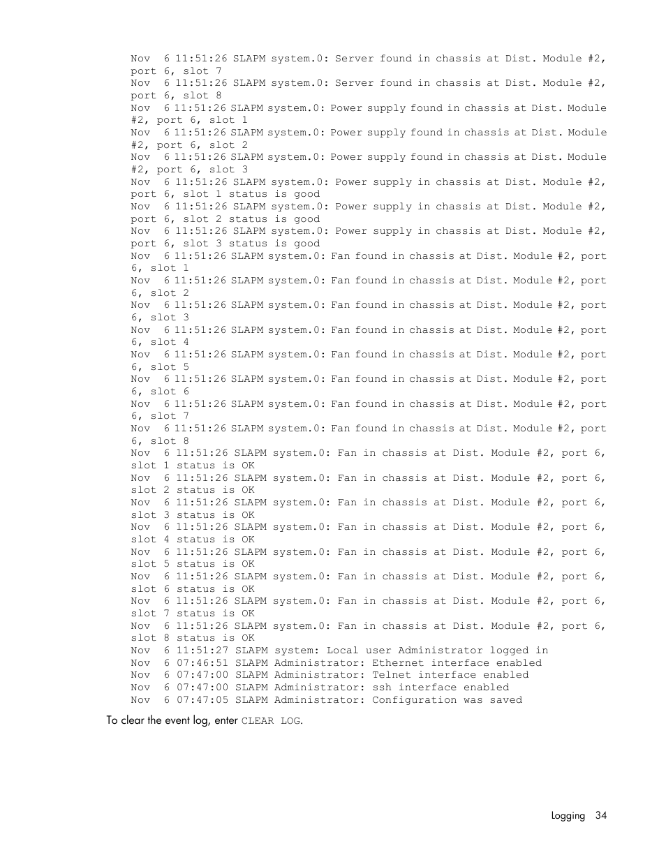 HP ProLiant SL2500 Scalable System User Manual | Page 34 / 117