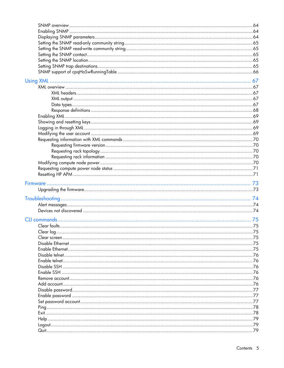 HP ProLiant SL2500 Scalable System User Manual | Page 5 / 117