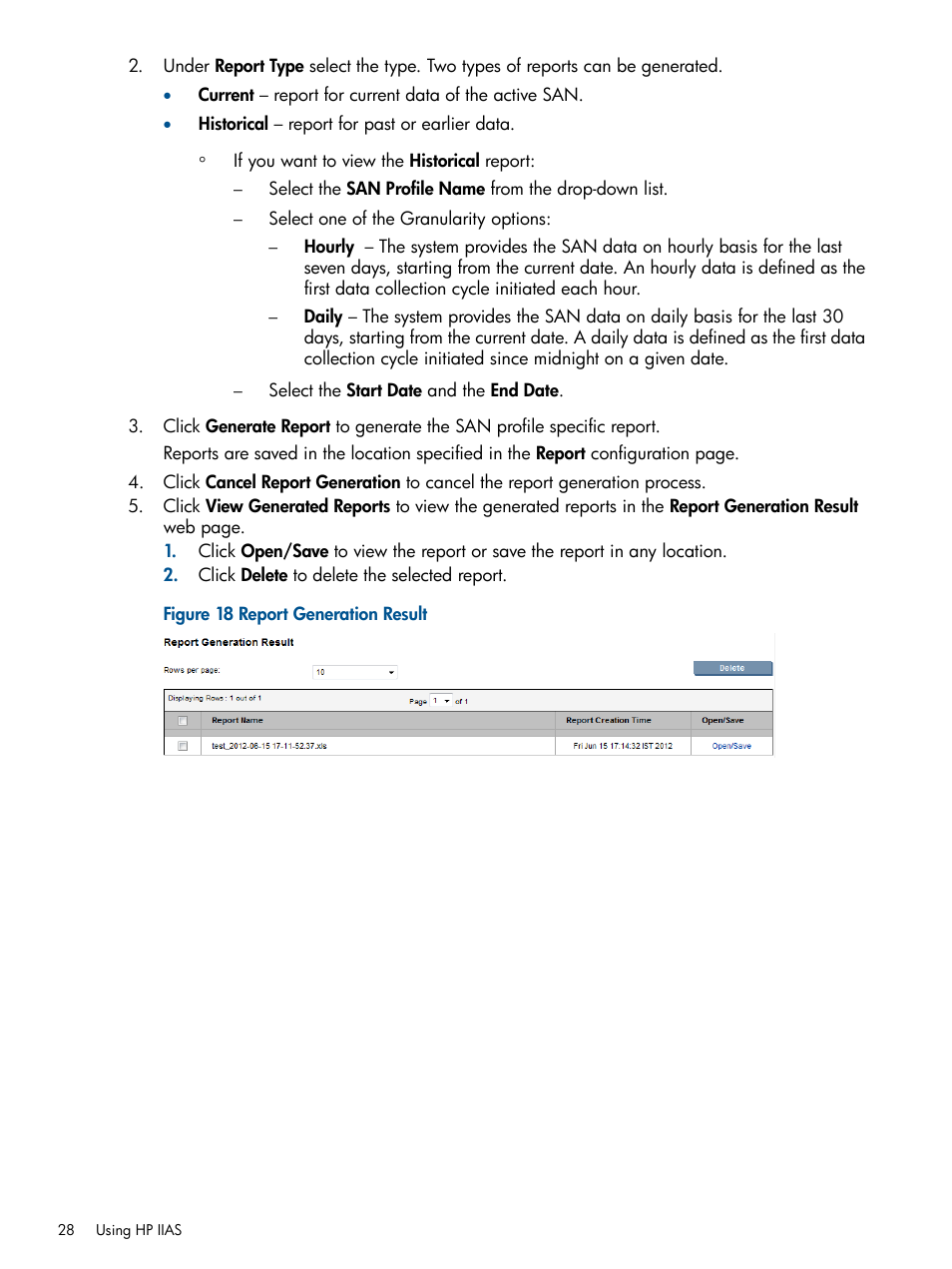 HP Intelligent Infrastructure Analyzer Software Licenses User Manual | Page 28 / 36