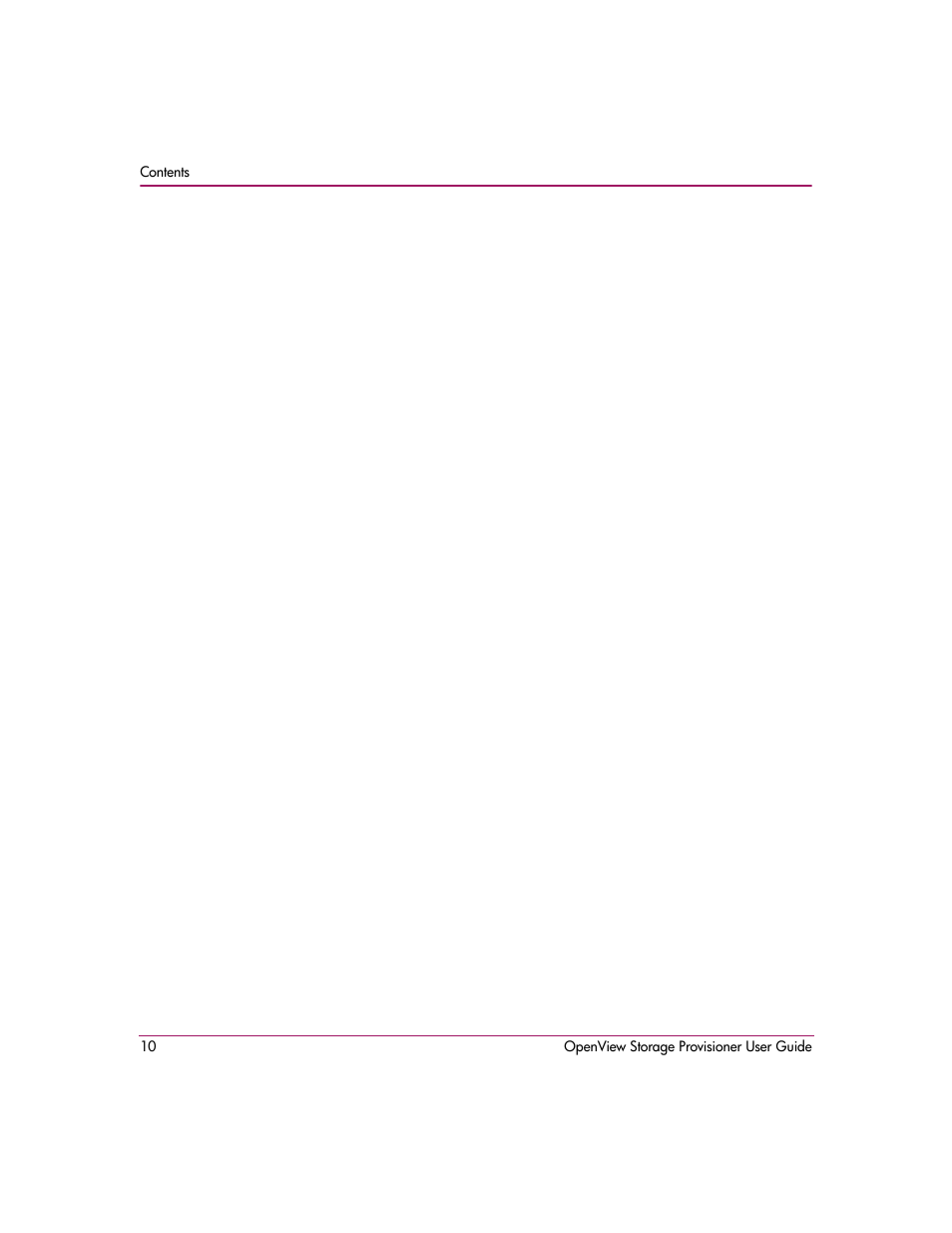 HP OpenView Storage Provisioner Software License User Manual | Page 12 / 172