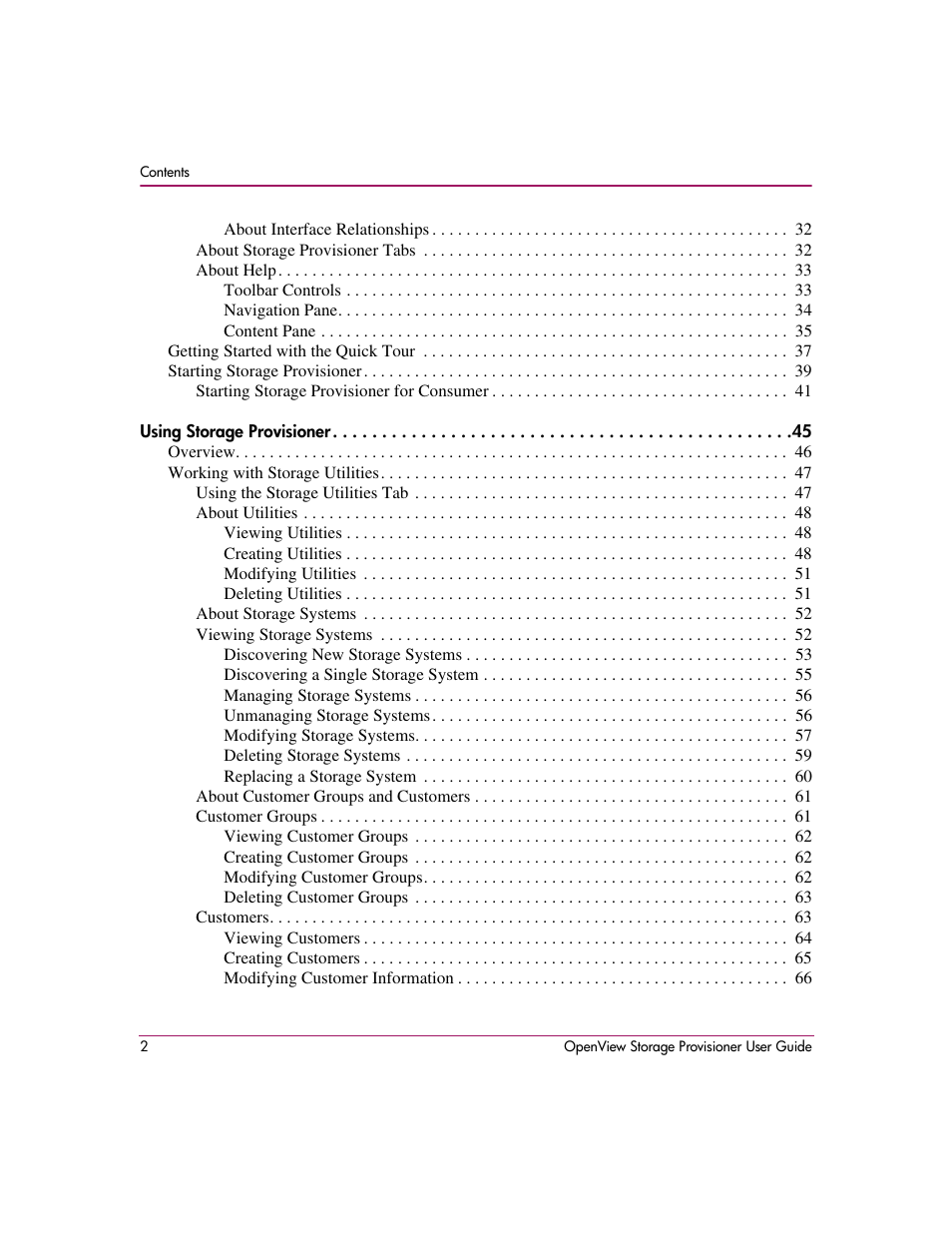 HP OpenView Storage Provisioner Software License User Manual | Page 4 / 172