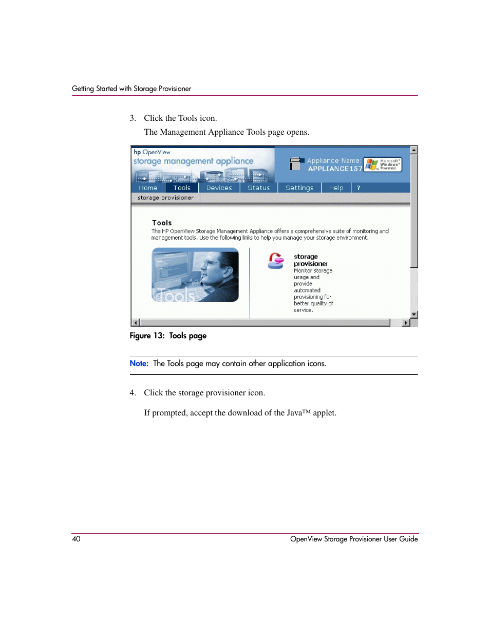 HP OpenView Storage Provisioner Software License User Manual | Page 42 / 172