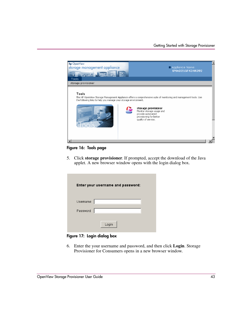 HP OpenView Storage Provisioner Software License User Manual | Page 45 / 172