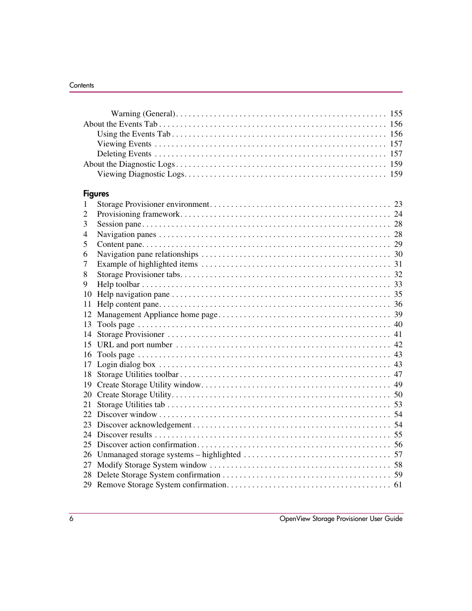 HP OpenView Storage Provisioner Software License User Manual | Page 8 / 172